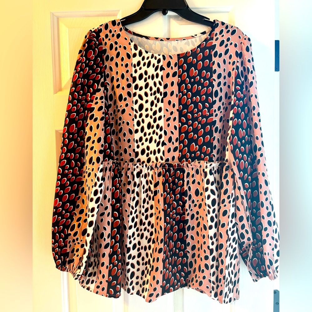 Cute Leopard Print Top